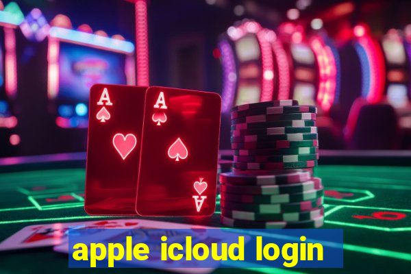 apple icloud login